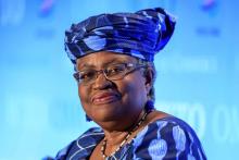 Ngozi Okonjo-Iweala has been named the new head of the World Trade Organization. An economist, she previously served as Nigeria's finance minister and as managing director of the World Bank. Fabrice Coffrini/AFP via Getty Images