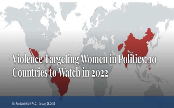 Violence Targeting Women in Politics: 10 Countries to Watch in 2022  Photo by Joshua Rawson-Harris on Unsplash- GIWPS