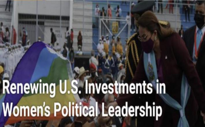 Renewing U.S. investments in women’s political leadership - Credits: Just Security