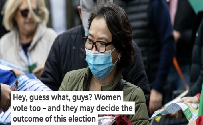 Australia: Hey, guess what, guys? Women vote too – and they may decide the outcome of this election - The Conversation