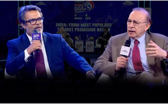 india demographic potential augusto claros in conversation with mk anand at times now summit 2022 © Provided by Times Now