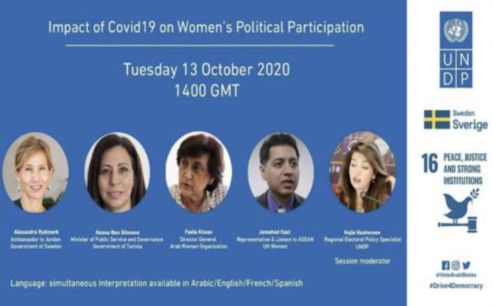 The impact of COVID-19 on women’s political participation