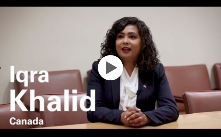 A conversation with… Iqra Khalid, MP, Canada (IPU)