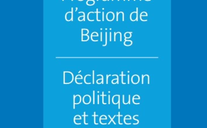 Declaration politique et texte issus de Beijing +5