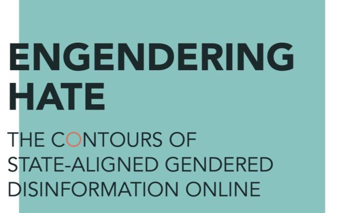 Engendering hate: The contours of state-aligned gendered disinformation online (Picture: Demos)