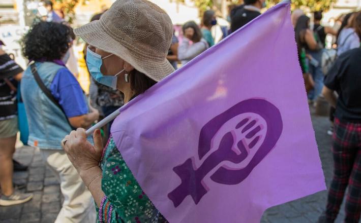 Agencia Uno - Manifestación feminista en la Convención