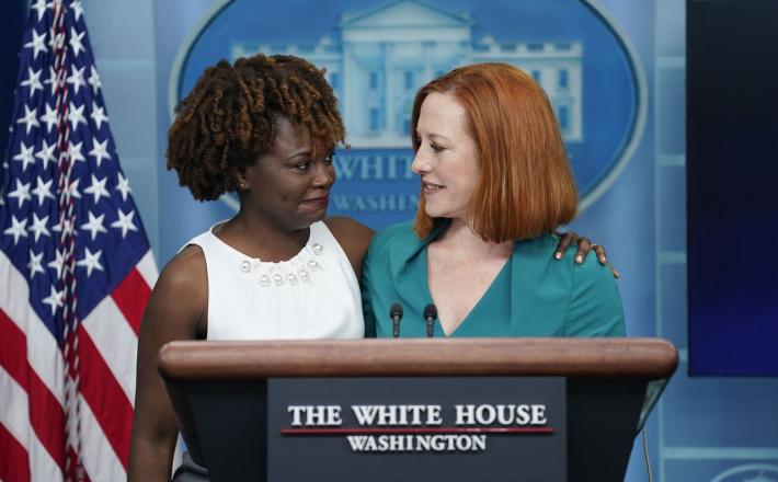 Karine Jean-Pierre to become White House press secretary, the first black and out LGBTQ person in the role - CNN