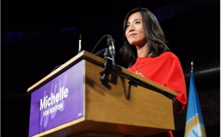 La alcaldesa electa de Boston, Michelle Wu. - ALLISON DINNER/GETTY IMAGES - Europa Press