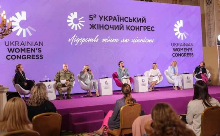 One of UWC's panels on the topic of "Women in the security sector and peace-building.” (Copyright: NDI) One of UWC's panels on the topic of "Women in the security sector and peace-building.” (Copyright: NDI)