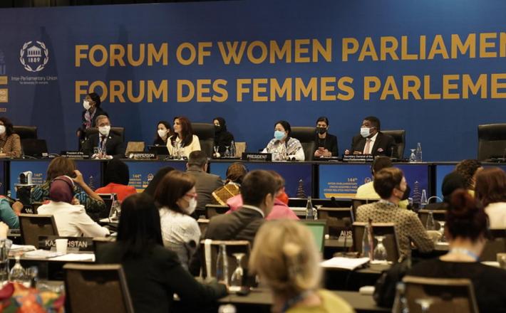 The IPU Forum of Women MPs at the 144th IPU Assembly in Indonesia (IPU)