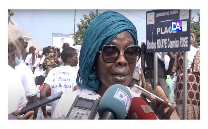Marche du caucus des femmes leaders (copyright: Dakaractu)