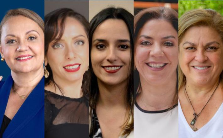 Mujeres que aspiran a la presidencia de la República 2022 en Costa Rica. Créditos: El Mundo