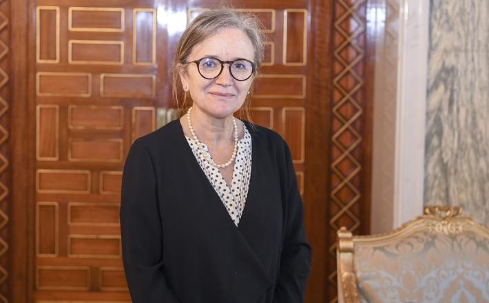 Najla Bouden Ramadhane has been named Tunisia's first female prime minister. President Kais Saied appointed her to lead a transitional government after her predecessor was sacked and parliament suspended. Slim Abid/AP