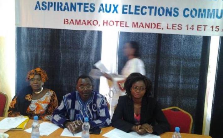 Le NDI prépare les femmes des partis politiques