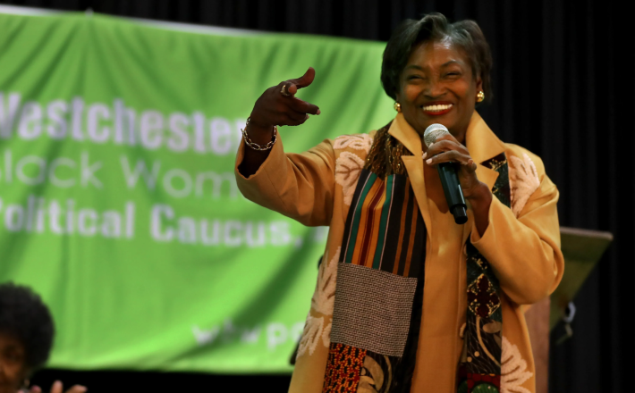 The Westchester Black Women's Political Caucus celebrated its 45th anniversary in Yonkers Sunday. Copyright: Lohud.