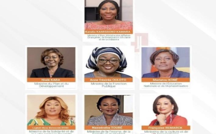 Côte d’Ivoire: Sept femmes dans le nouveau gouvernement sur un total de 31 ministres - Agence Ivoirienne de Presse