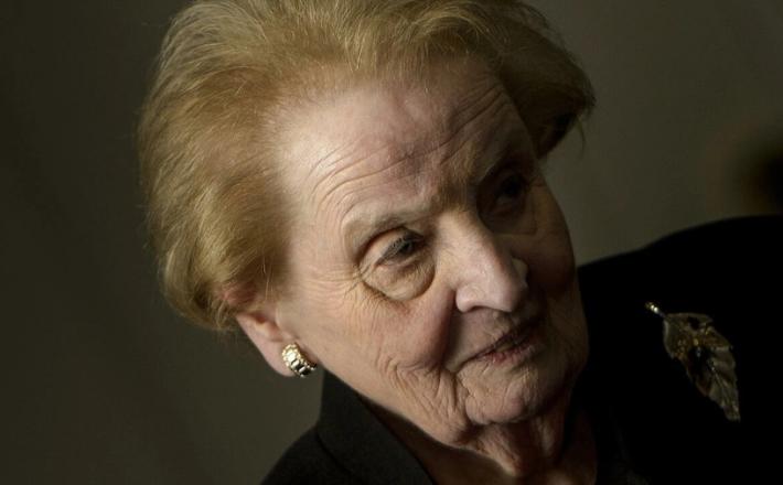 Madeleine Albright, who died of cancer at the age of 84, was nominated by president Bill Clinton to be the top US diplomat Brendan Smialowski AFP/File