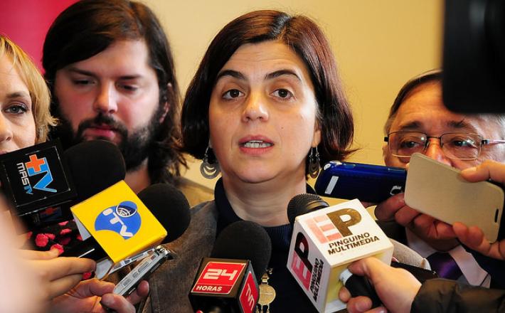 Claudia Pascual Grau Ministra Directora Servicio Nacional de la Mujer-Foto Sernam 2014