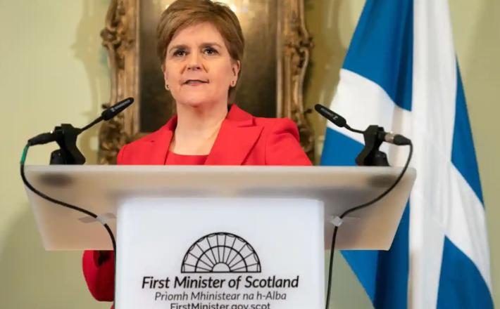 Nicola Sturgeon: ‘Social media provides a vehicle for the most awful abuse of women, misogyny, sexism and threats of violence for women who put their heads above the parapet.’ Photograph: Reuters