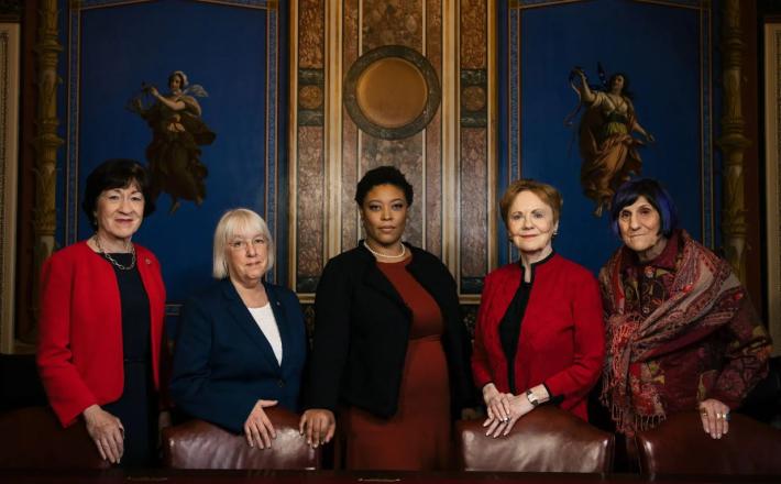 The women leading budget negotiations have been friends for years and share a deep respect for and expertise in the appropriations process.Credit...Alyssa Schukar for The New York Times