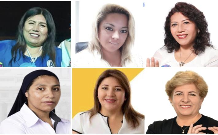 Seis mujeres precandidatas al gobierno regional en Arequipa - El Búho