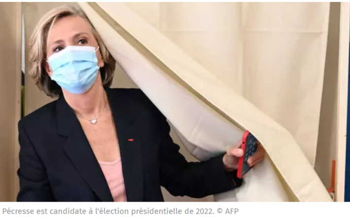 Valérie Pécresse est candidate à l'élection présidentielle de 2022. © AFP