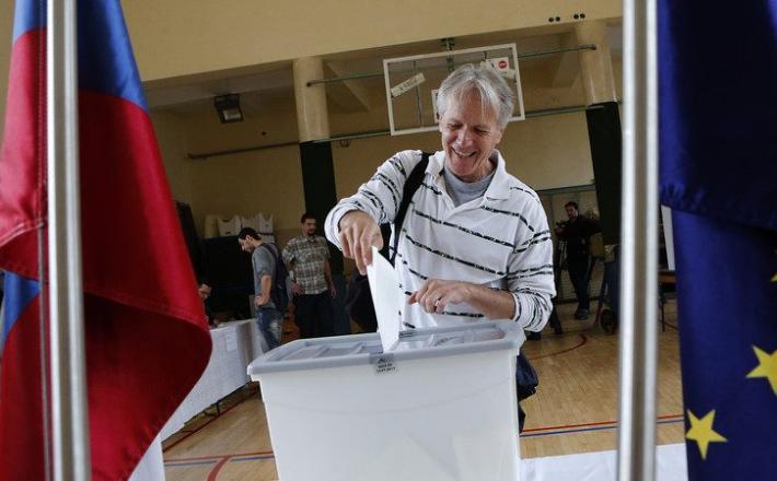 Slovenia may have its first female president following this month's elections to fill the post. [EPA/ANTONIO BAT]