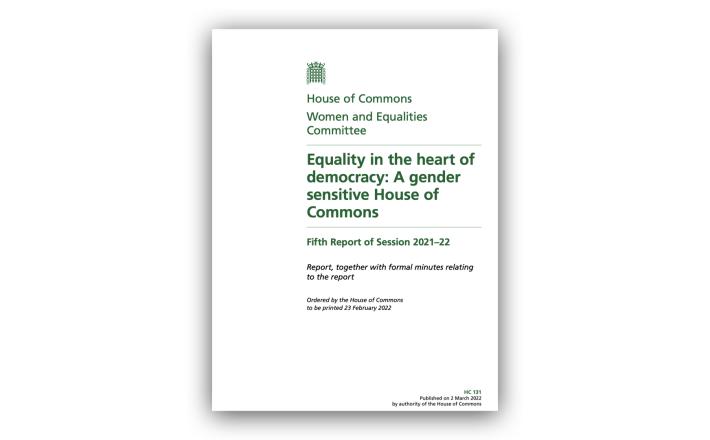 Equality in the heart of democracy: A gender sensitive House of Commons