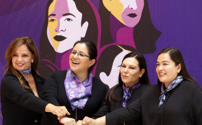 Mexico made history by reaching gender parity in parliament for the first time in 2021. © Eyepix/NurPhoto via AFP Mexico made history by reaching gender parity in parliament for the first time in 2021. © Eyepix/NurPhoto via AFP