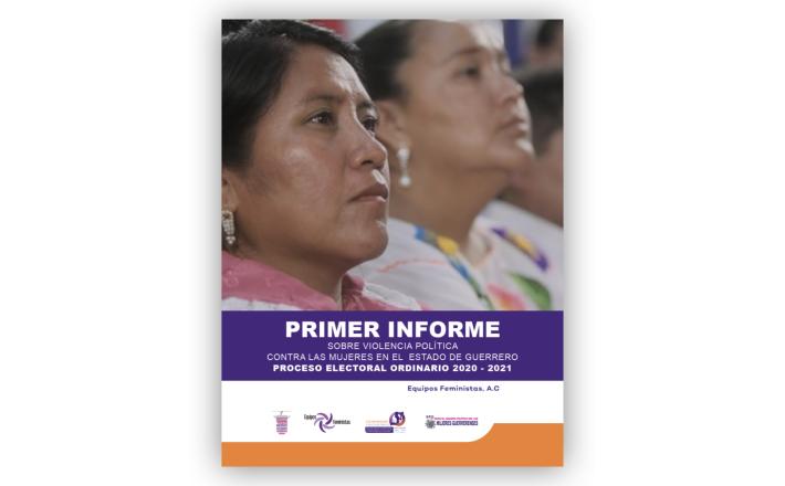 Primer informe sobre violencia política contra las mujeres en el estado de Guerrero - Cover