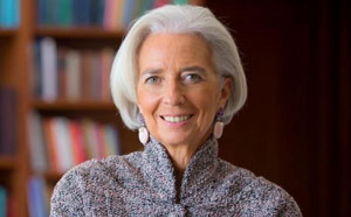 Christine Lagarde-Photo FMI