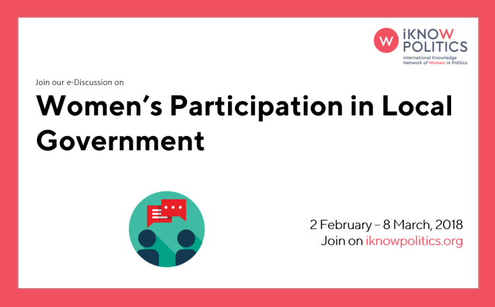 Women S Participation In Local Government International