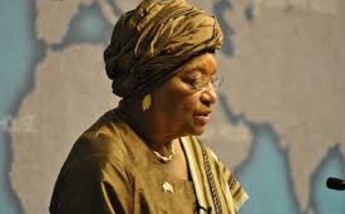 Ellen Johnson Sirleaf, president of Liberia