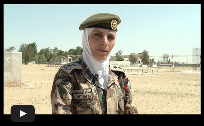 The growing role of Jordanian servicewomen