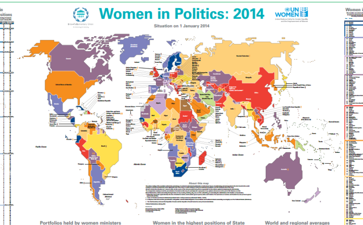 Women in politics map