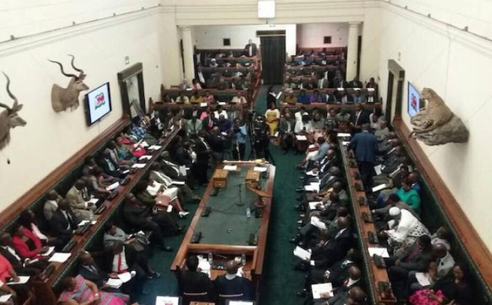 Photo: Female lawmakers make up 34.57% of Zimbabwe’s Ninth Parliament. Credit: ZimFact