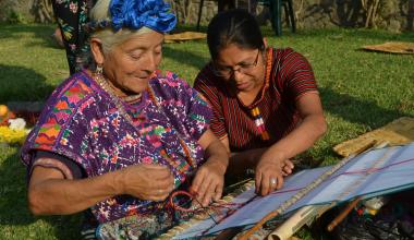 El segundo Foro Internacional de Mujeres Indígenas se realizó en agosto y septiembre de 2021, con la asistencia de mujeres de siete regiones geoculturales. (Cortesía Isabel Flota del Foro Internacional de Mujeres Indígenas). Copyright: The Washington Post
