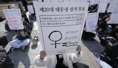 South Korea’s poisonous gender politics a test for next president - The Guardian