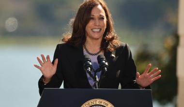 Kamala Harris, 57, took on the duties of president of the United States for a short period on Friday . BBC News