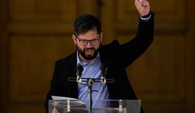 Chilean President-elect Gabriel Boric will be sworn in on March 11 and oversee a vote on a new constitution in the South American nation [Esteban Felix/AP Photo] 