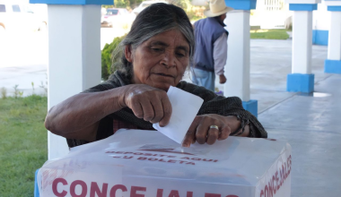 Instituto Estatal Electoral y de Participación Ciudadana de Oaxaca (IEEPCO), cortesía de ONU Mujeres México / Eme Equis