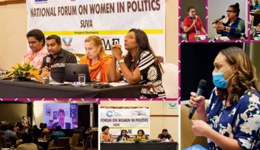 Participants of National Forum on Women in Politics activities