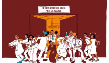 Shining a light on sexism against women in African parliaments through art (Annick Kamgang/IPU)