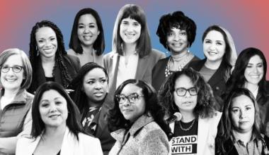 USA: A record number of women will serve in the next Congress (Picture: CNN)