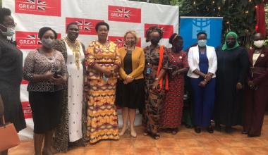 UK High Commissioner to Uganda, Kate Airey launched the 2nd cohort of a leadership and mentor programme. - The Independent