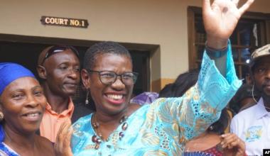 Comme dans beaucoup de pays africains, les femmes sont sous-représentées au parlement sierra-léonais : 19 des 146 députés (Photo : Voa Afrique)