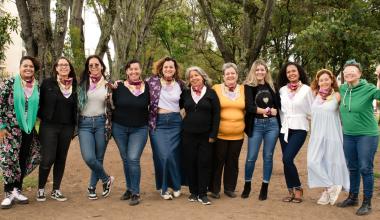 Una parte de las mujeres del colectivo que busca llegar al Congreso de Colombia ESTAMOS LISTAS / Créditos: El País