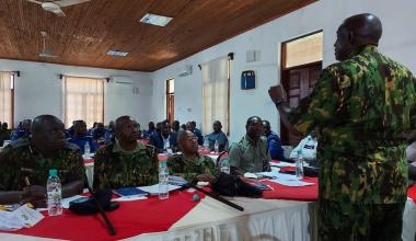 Election preparedness training has taken place in 12 counties identified as potential hotspots for electoral violence. Photo: UN Women/Mary Wanjiru