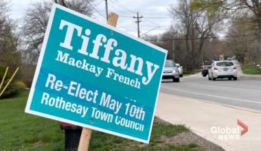  WATCH: It’s now less than a week until municipal elections are held in much of New Brunswick. As candidates make their pitches to voters, one Saint John-area candidate is making an entirely different appeal to protect her family’s privacy. Travis Fortnum