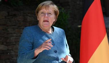 Angela Merkel souhaite faire avancer la cause des femmes dans le monde du travail allemand.. CHRISTOPHE SIMON/AFP